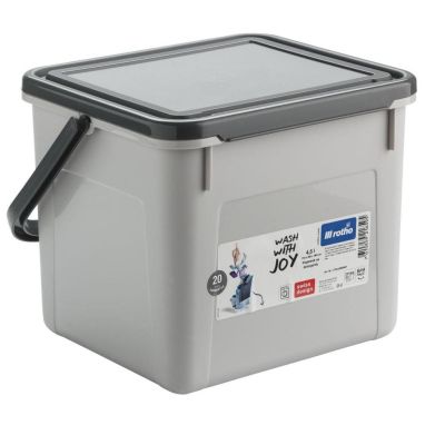ROTHO Detergent container 3kg 4.5L coolgrey/anthracite