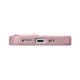 5. iCarer Litchi Premium Leather Case iPhone 14 Plus Magnetic Leather Case with MagSafe Pink (WMI14220711-PK)