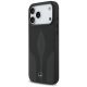 2. Mercedes Leather The Move MagSafe Case for iPhone 17 Pro Max - Black