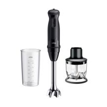 Braun MultiQuick 3 MQ30201M 0.6 l Immersion Blender 900 W Black, Satin Steel