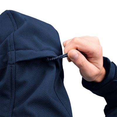 6. Men's Windproof Softshell Rain Jacket Alpinus Pelat Blue - MK18852