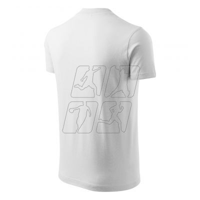 2. Malfini T-shirt V-neck M MLI-10200 white