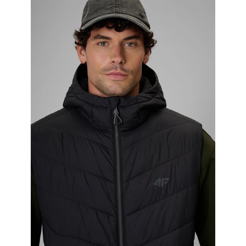 3. Men's vest with synthetic filling 4F 4FRAW26TVJAM405-20S