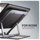 6. Axagon STND-LAG Laptop-Ständer, höhenverstellbar, faltbar, Aluminum Notebook and tablet stand Gray 43.9 cm (17.3")