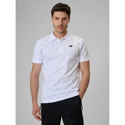 Men's regular polo shirt 4F 4FRSS26TPTSM0900-10S