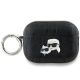 Karl Lagerfeld Monogram Karl & Choupette Head Case for AirPods Pro 2 - Black