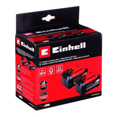 7. EINHELL Battery, 2 x 5.2 Ah