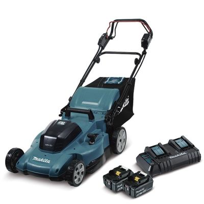 MAKITA. LAWNMOWER 2x18V DLM539CT2 WITH DRIVE 53cm 2x5.0Ah