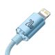 11. Baseus CAJY001303 Lightning - USB-C PD cable 20W 480Mb/s 1.2m - blue