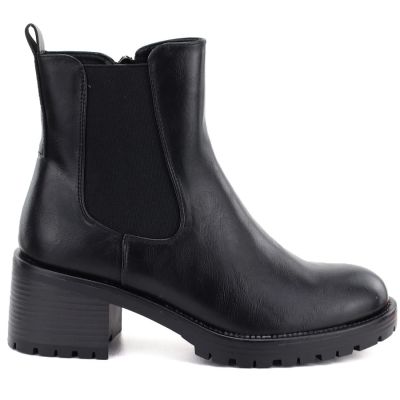 7. Women's ankle boots, insulated, black, Potocki SZ12742