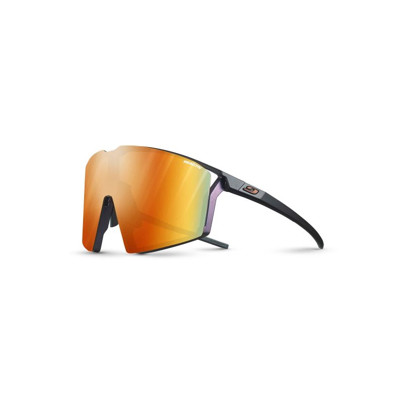 Julbo Edge Sunglasses - Black/Opal| Reactiv Performance 1-3 Laf