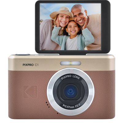 13. Kodak PIXPRO C1BN 1/3" Compact Camera 13 MP CMOS 4160 x 3120 px Brown