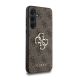 4. Guess 4G Big Metal Logo case for Samsung Galaxy A35 - brown