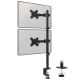 8. MACLEAN Monitor Mount, max. VESA 100 x 100, 13–27", 9 kg, Dual MC-967
