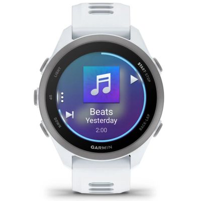 2. Garmin Forerunner 170 42.6 mm Music Whitestone Cloud Blue Sports Watch