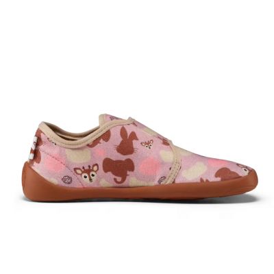 4. Affenzahn Barefoot Slippers Cotton Movy Deer (01398-40141)