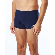 TYR Men's Durafast Elite Solid Square Leg 36 Swim Shorts