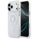 Guess IML Gradient Triangle Logo MagSafe Case for iPhone 17 Pro Max - Transparent