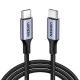 3. Ugreen US316 USB-C / USB-C Cable 480Mb/s 5A 0.5m - Gray