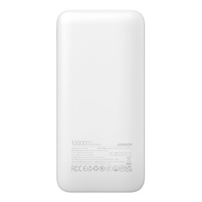 3. Powerbank Joyroom JR-PBF12 10000mAh 2.4A 2x USB-A 1x USB-C - white