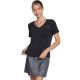 Skechers Signature V-Neck Tee TP167-BLK Black L