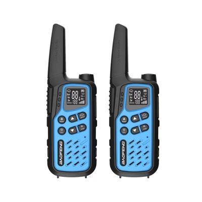 6. Baofeng BF-T25E walkie-talkie blue, 2 pieces