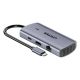7. UNITEK USB-C HUB 6-in-1 | 3x USB-A | 5Gbps | PD 100 W | HDMI 4K@30Hz | RJ45