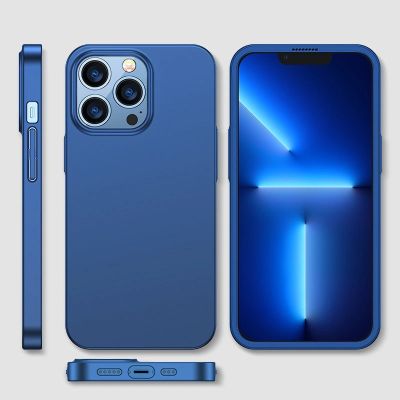 7. Joyroom 360 Full Case front and back cover for iPhone 13 Pro + tempered glass screen protector blue (JR-BP935 blue)