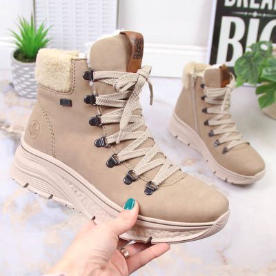 14. Rieker W RKR572 waterproof insulated snow boots