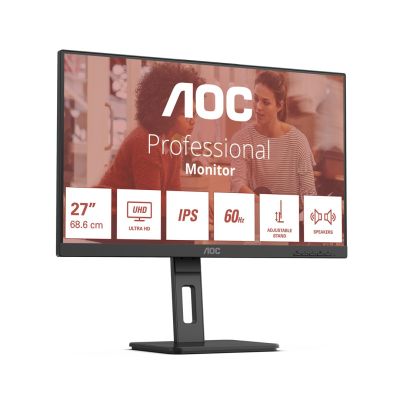 16. AOC Monitor 68.6cm (27") U27E3UF 16:09 2xHDMI+DP+USB 4K Lift