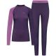 Women’s VIKING Mounti Lady Set Merino Underwear, Purple, XXL