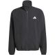 2. Men's adidas Essential Small Logo Windbreaker Jacket Black JM1772