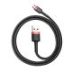 Baseus cafule CAMKLF-C91 cable (USB M - Micro USB M; 2m; black and red)