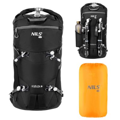 2. NC1938 BLACK KJOLEN TOURIST BACKPACK 40L NILS CAMP