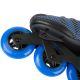 7. Roces Revo 90 roller skates black and blue 400906 00002