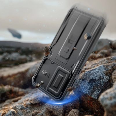 5. Tech-Protect Kevlar Cam+ 2-Set Case for Samsung Galaxy A57 5G - Black