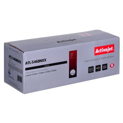 Activejet ATL-546BNXX Toner (replaces LEXMARK C546U1KG; Supreme; 8000 pages; black)