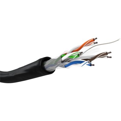 Goobay 57293 Network Cable Black 100m Cat6 U/UTP (UTP)