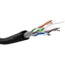 Goobay 57293 Network Cable Black 100m Cat6 U/UTP (UTP)