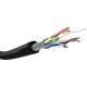 Goobay 57293 Network Cable Black 100m Cat6 U/UTP (UTP)