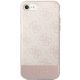 3. Guess GUHCI8G4GLPI iPhone 7/8/SE 2020/ 2022 pink/pink hard case 4G Stripe Collection