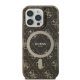 3. Guess IML 4G Background MagSafe iPhone 16 Pro Case - Brown
