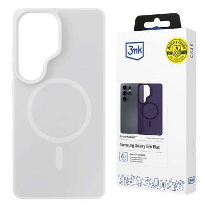 17. 3mk Smoke MagCase for Samsung Galaxy S26 Ultra - White