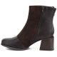 3. Women's insulated ankle boots with a block heel, chocolate M.Daszyński SA269-5