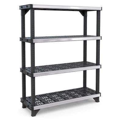 KETER 4-SHELF SHELVING UNIT 122x46x150cm