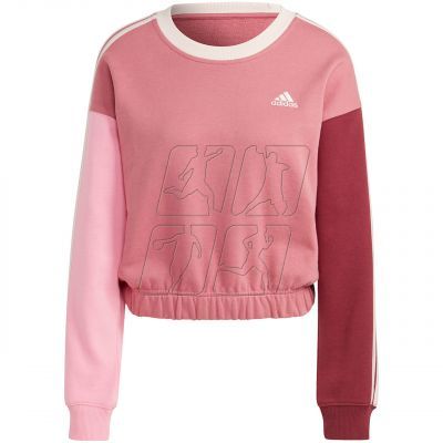 3. adidas Essentials 3-Stripes Crop W IC9875 sweatshirt