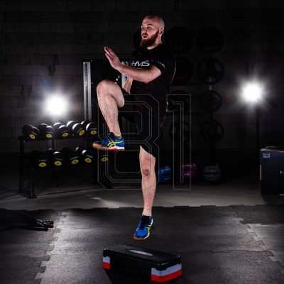 50. Step for aerobics HMS AS003 black / gray / red