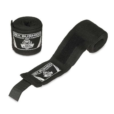 2. Cotton Boxing Wraps - 2 Meters | Black