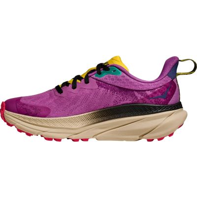 5. HOKA Challenger ATR 7 GTX Superbloom/Oatmeal Women's Running Shoes (1134502F-SBLM)