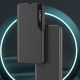 7. Eco Leather View Case an elegant case with a flap and stand function for Samsung Galaxy A73 red